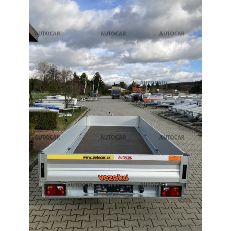 Dvojnápravový brzdený prívesný vozík Cargo F 30.4 Dvojnápravový brzdený prívesný vozík Cargo F 30.4