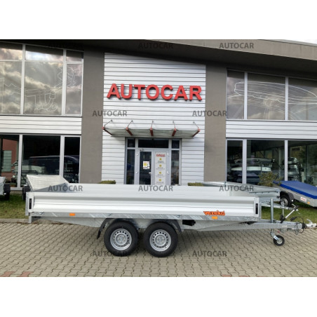 Dvojnápravový brzdený prívesný vozík Cargo F 30.6 Dvojnápravový brzdený prívesný vozík Cargo F 30.6