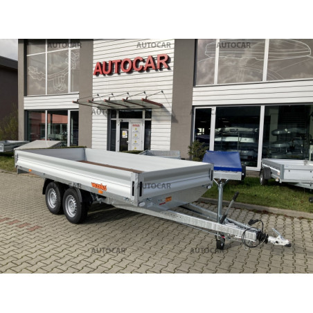 Dvojnápravový brzdený prívesný vozík Cargo F 30.6 Dvojnápravový brzdený prívesný vozík Cargo F 30.6