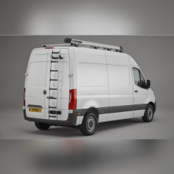 8-stupňový hliníkový rebrík na úžitkové vozidlá