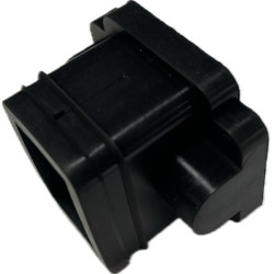 Krytka pre ťažné zariadenie Auto-Hak - horizontálny bajonet - gumená