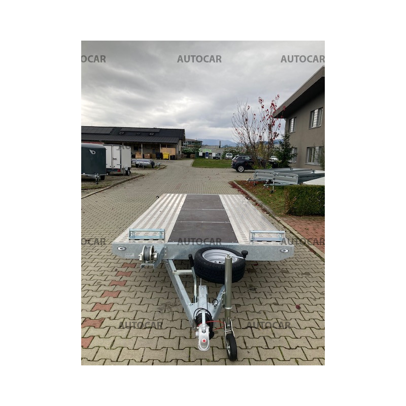 Dvojnápravový brzdený autoprepravník Mars 5m 3,5t