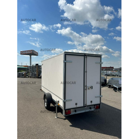 Jednonápravový brzdený skriňový prívesný vozík(sendvič) F13361518H Jednonápravový brzdený skriňový prívesný vozík(sendvič) F13361518H