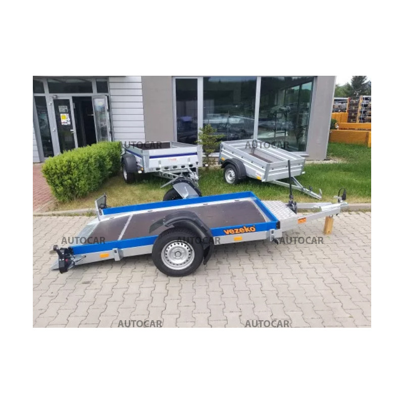 Jednonápravový sklopný brzdený prepravník Husky F 10.25