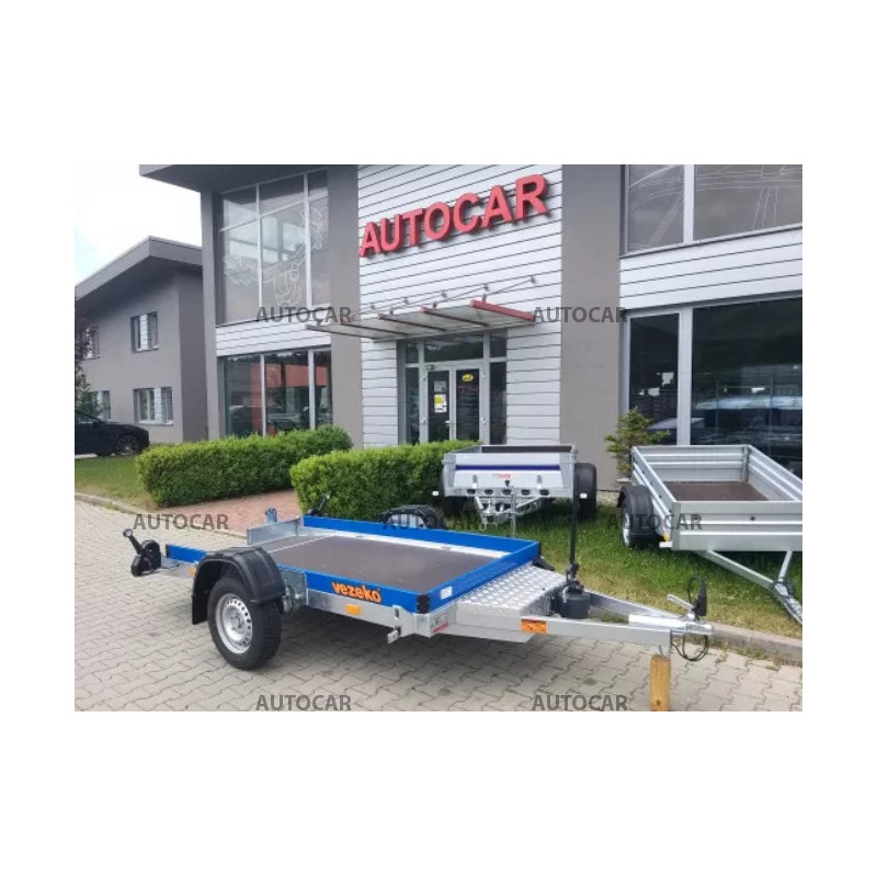 Jednonápravový sklopný brzdený prepravník Husky FB 15.28