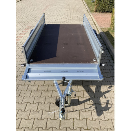 Jednonápravový nebrzdený sklopný prívesný vozík LED A235SU Jednonápravový nebrzdený sklopný prívesný vozík LED A235SU