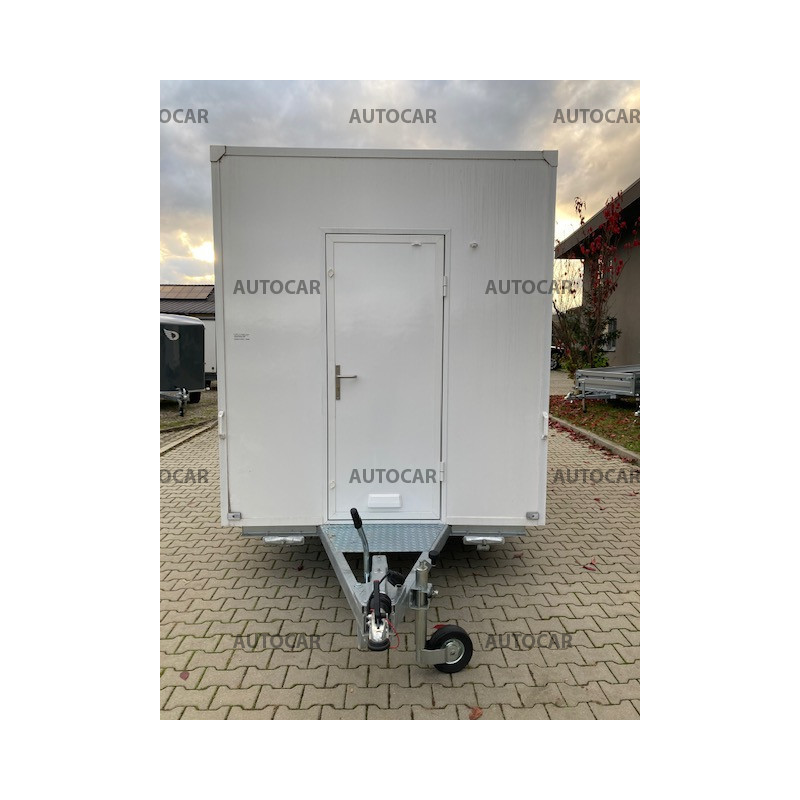 Jednonápravový brzdený predajný stánok H13301H