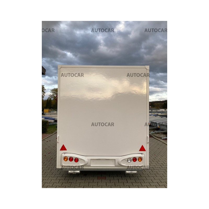 Jednonápravový brzdený predajný stánok H13301H