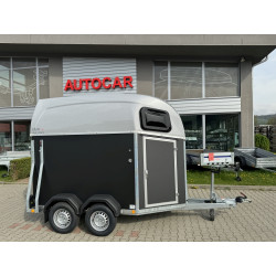 Dvojnápravový brzdený príves Duo Esprit S+B so sedlovňou