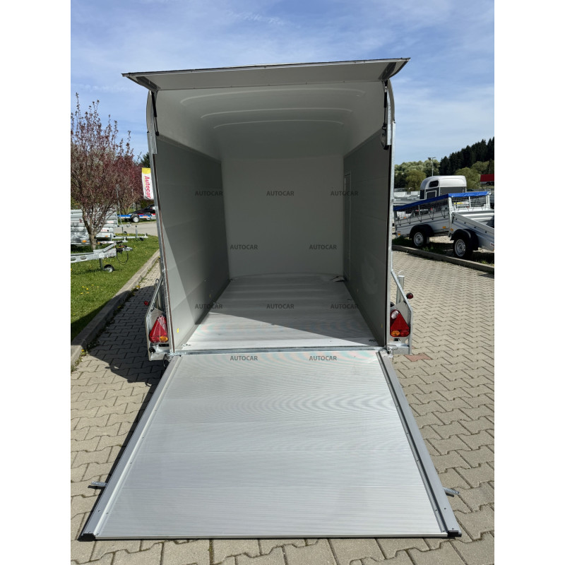 Jednonápravový brzdený hliníkový príves Debon C300