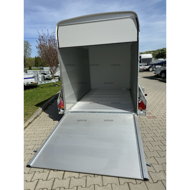 Jednonápravový brzdený hliníkový príves Debon C300