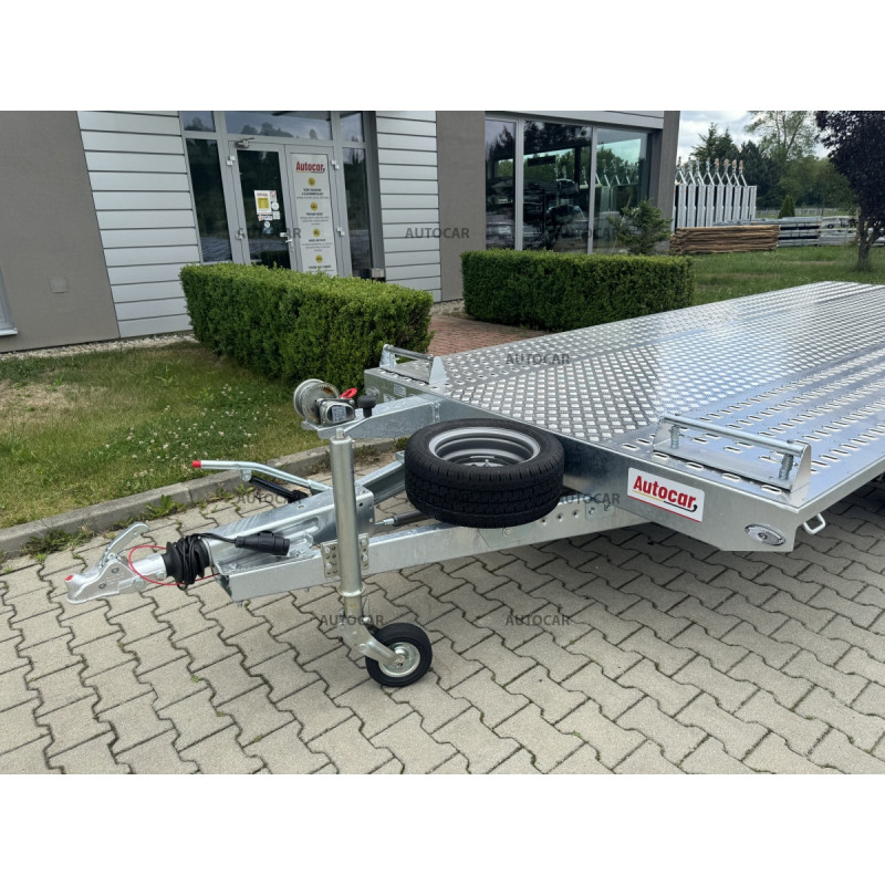 Trojnápravový brzdený autoprepravník Mars 5m 3,5t