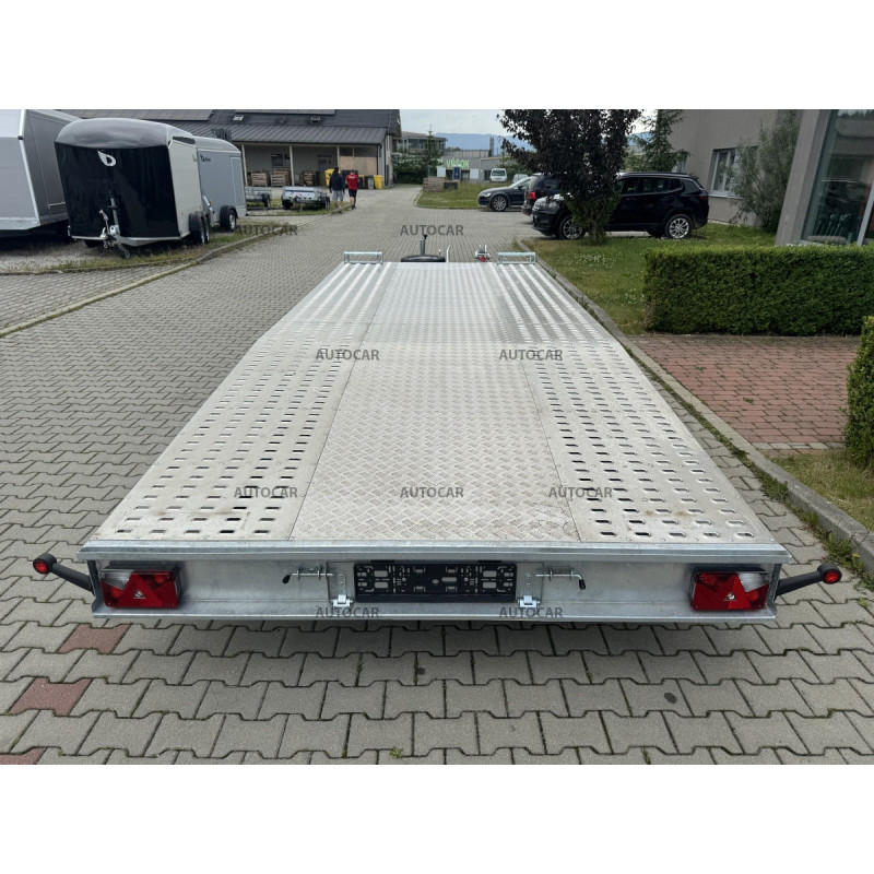 Trojnápravový brzdený autoprepravník JUPITER 5,0m 3,5t