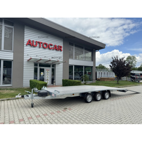 Trojnápravový brzdený autoprepravník JUPITER 5,0m 3,5t Trojnápravový brzdený autoprepravník JUPITER 5,0m 3,5t