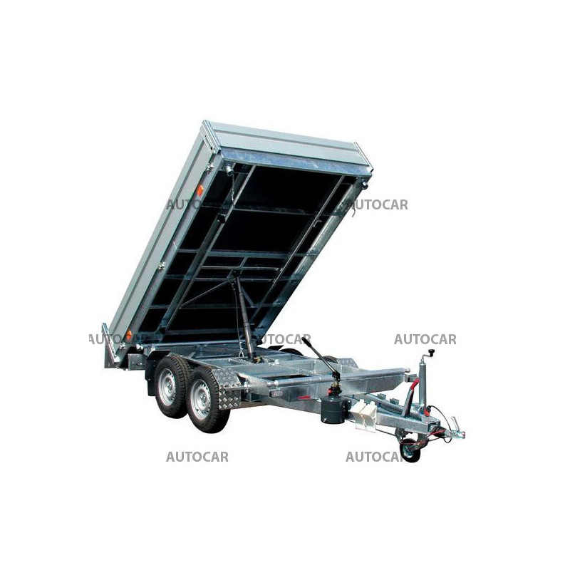 Trojstranne sklopný prívesný vozík TRIP 35