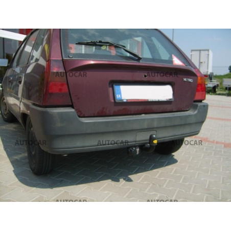 Ťažné zariadenie pre Citroen AX - 3/5 dv. - skrutkový systém