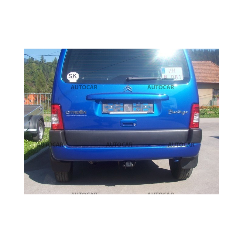 Ťažné zariadenie pre Citroen BERLINGO - odnímateľný bajonetový systém