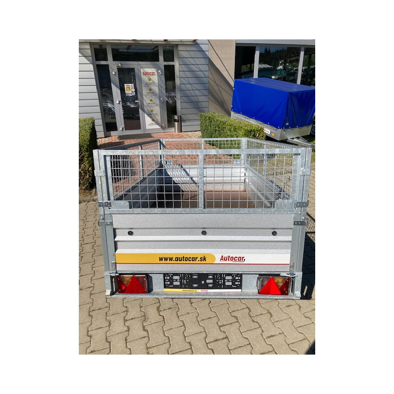 Prívesný vozík  Autocar 7202 širší s nadstavbovou sieťou