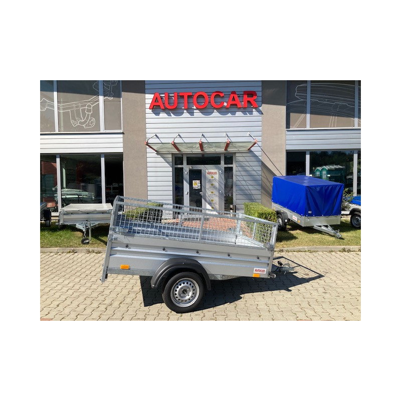 Prívesný vozík  Autocar 7202 širší s nadstavbovou sieťou