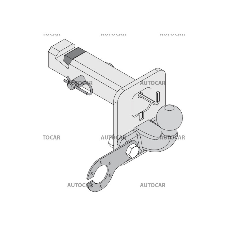 Guľa pre americké ťažné zariadenie (AH-11)