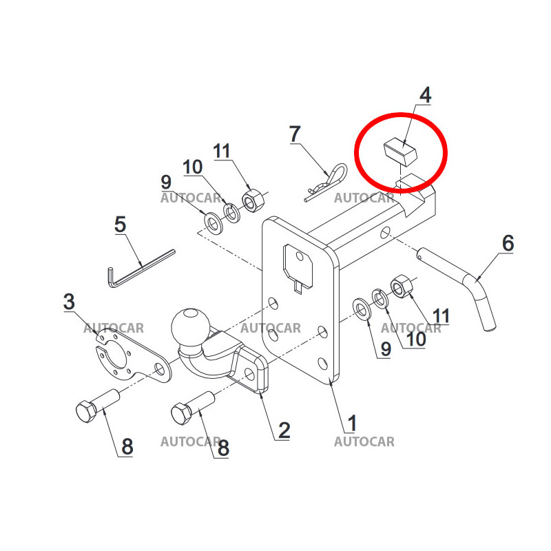 Klin pre americkú guľu AH