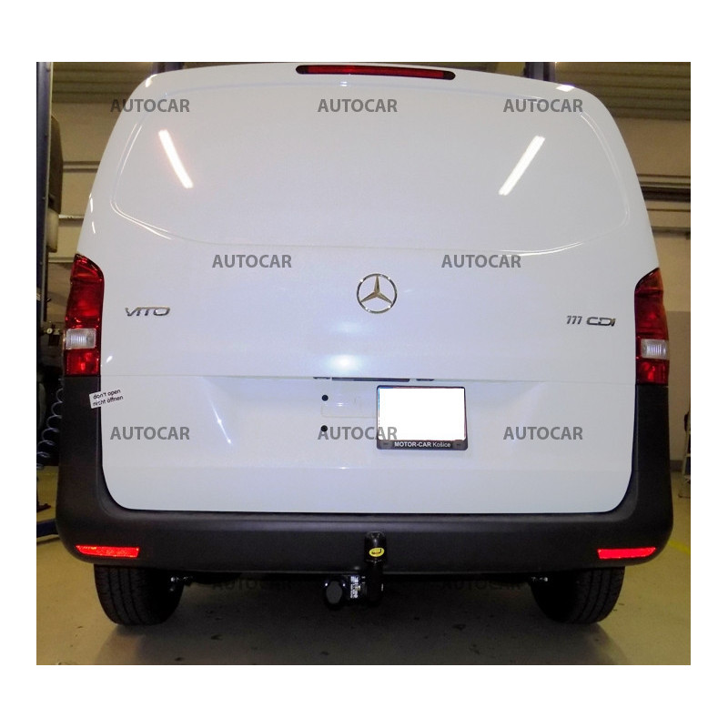 Ťažné zariadenie pre Mercedes V / VIANO / VITO (W447) - skrutkový systém