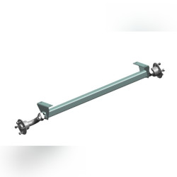 Nebrzdená náprava na VIKI