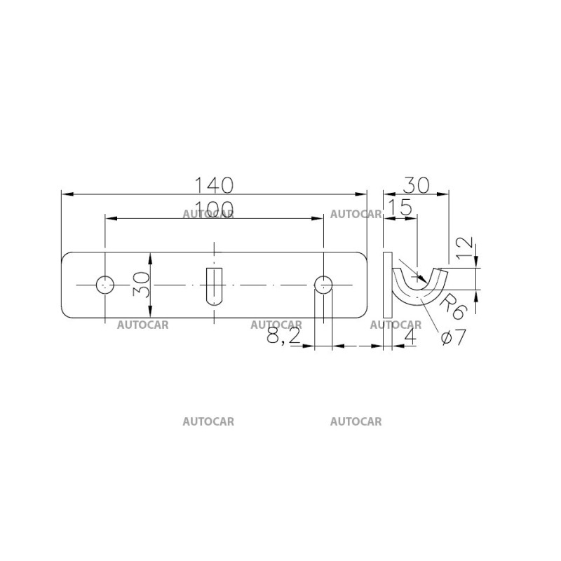 Protikus uzáveru bočnice BVG 40-A