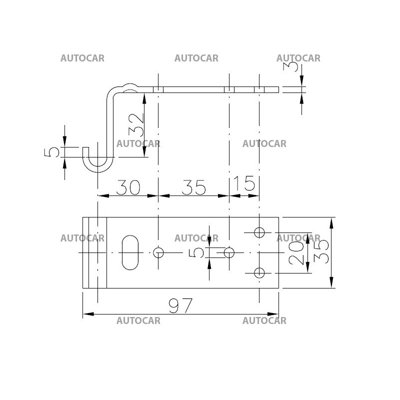 Protikus uzáveru bočnice BVG 70-A