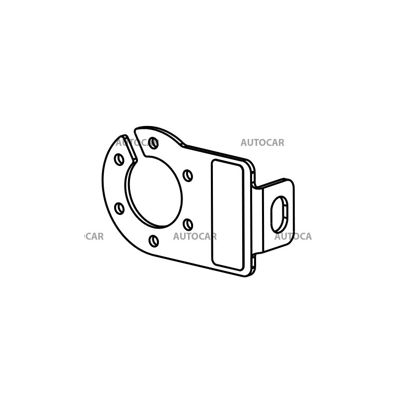 Držiak zásuvky - pevný