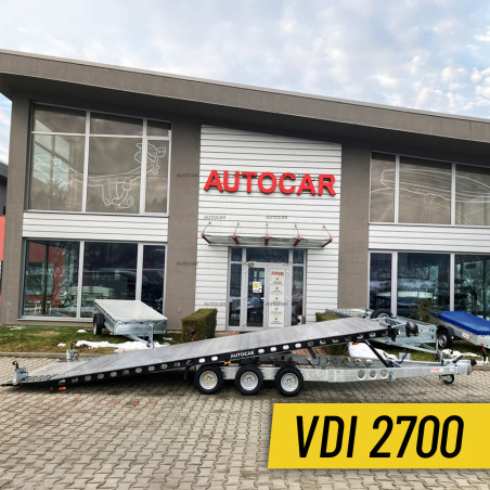 Trojnápravový výklopný brzdený autoprepravník L35G55P ALU Trojnápravový výklopný brzdený autoprepravník L35G55P ALU
