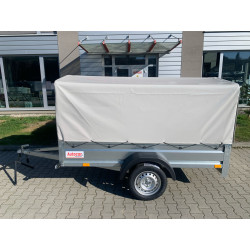 Plachta s konštrukciou na...