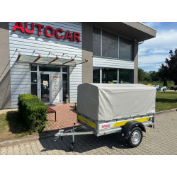 Prívesný vozík s plachtou...