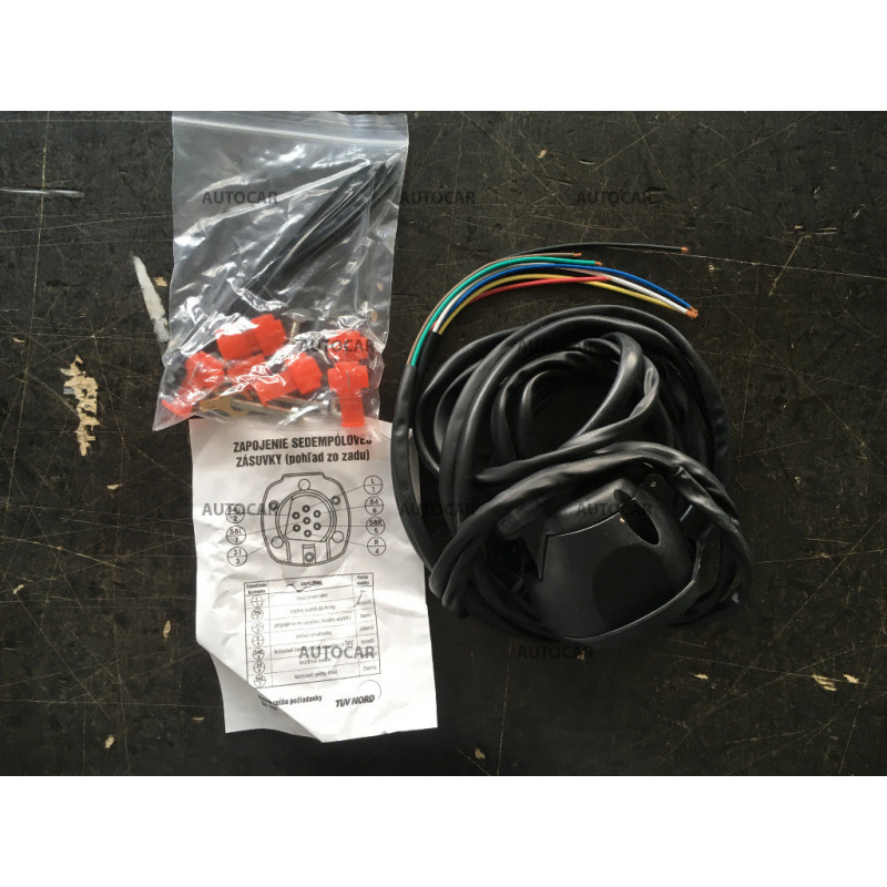 7 PIN - Univerzálna elektroinštalácia pre ťažné zariadenia