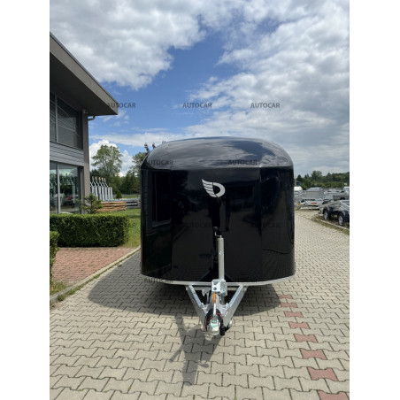 Dvojnápravový brzdený skriňový autoprepravník Debon C900 Dvojnápravový brzdený skriňový autoprepravník Debon C900