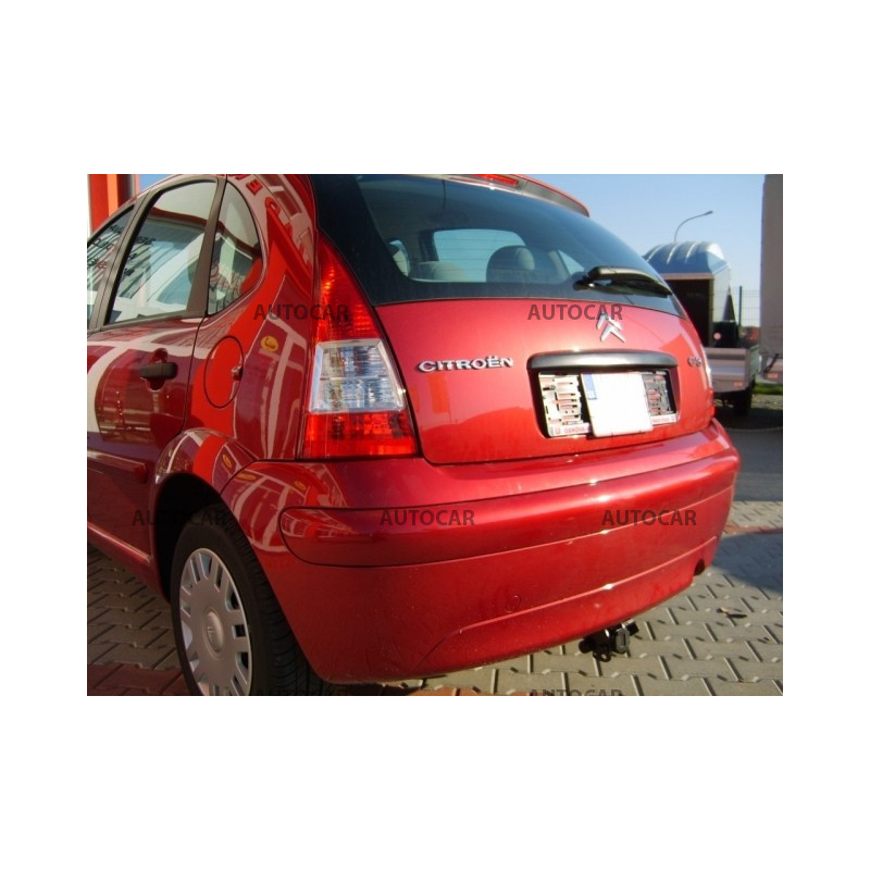 Ťažné zariadenie pre Citroen C3 - 5 dv. - odnímateľný bajonetový systém