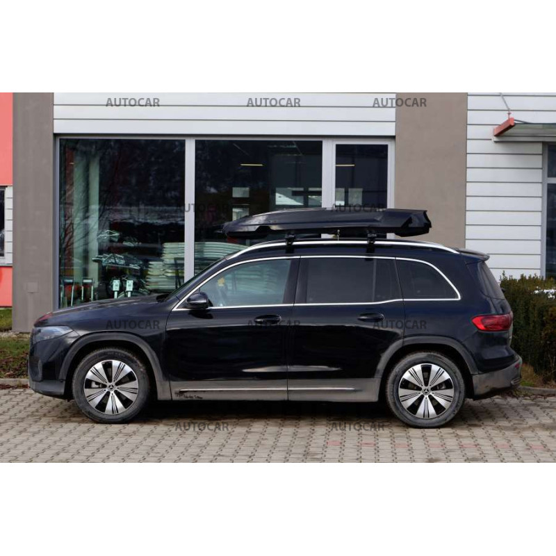 Strešný box NORTHLINE Element - čierny lesklý