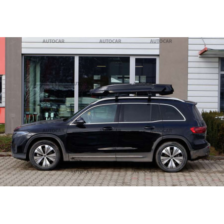 Strešný box NORTHLINE Element - čierny lesklý