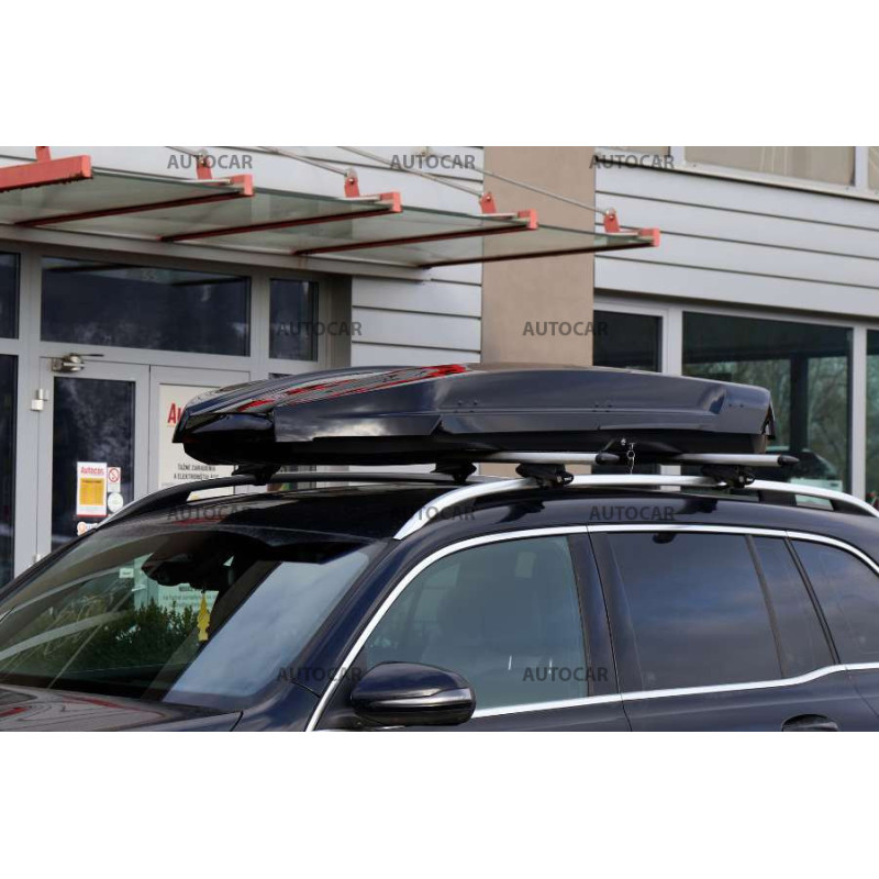 Strešný box NORTHLINE Element - čierny lesklý