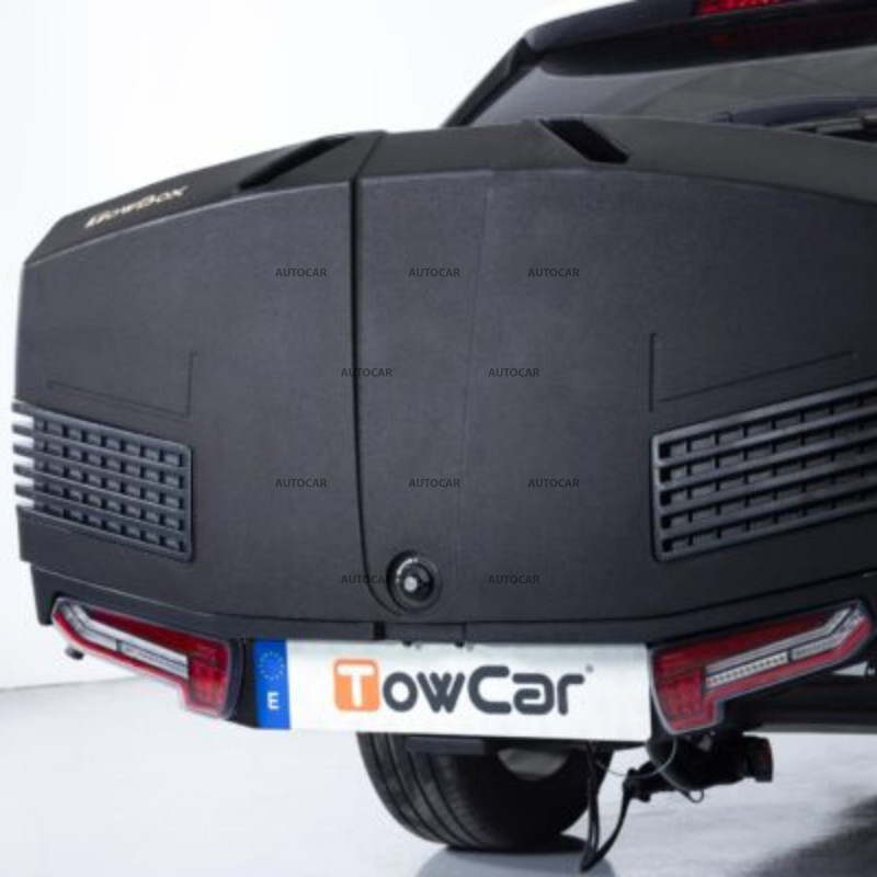 Prepravný box na ťažné zariadenie Towbox V3 - čierny