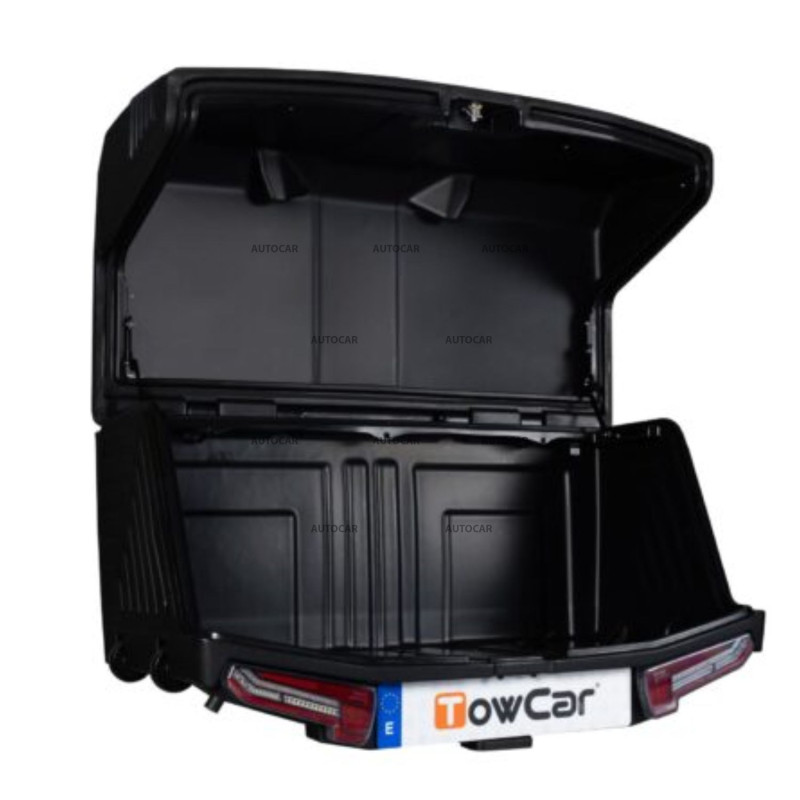 Prepravný box na ťažné zariadenie Towbox V3 - čierny
