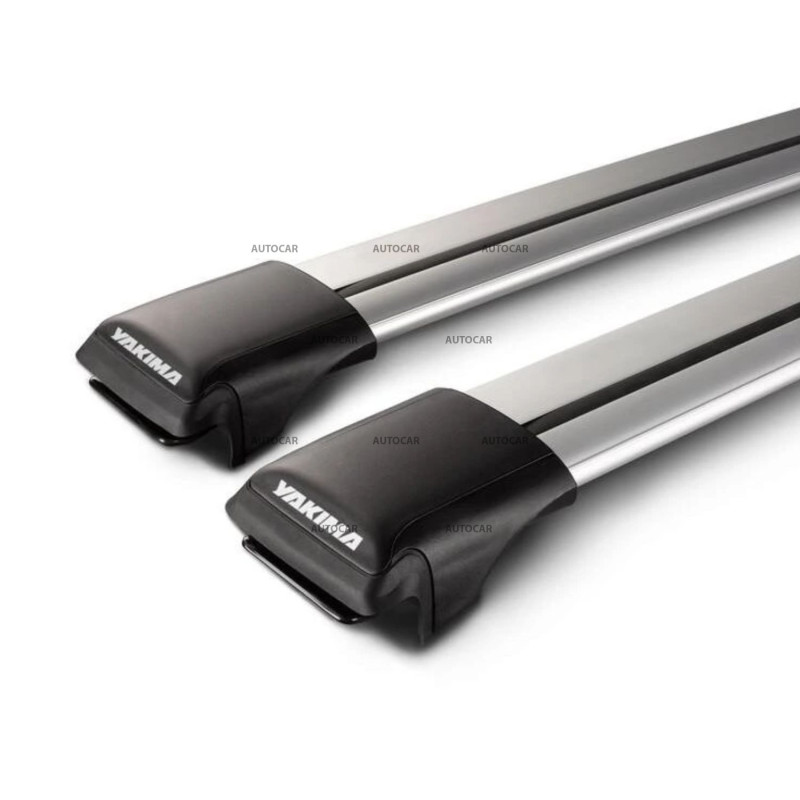 Strešný nosič Yakima S54 RailBar Silver – medzilyžinový, pre vozidlá so zdvihnutými lyžinami