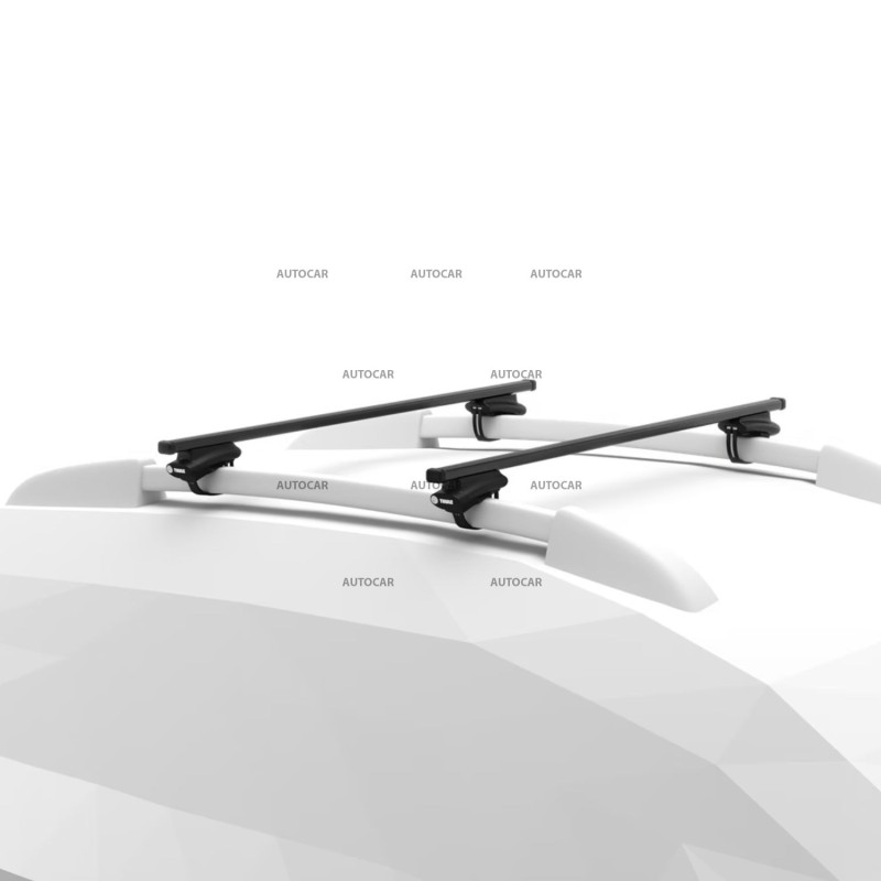 Strešný nosič Thule SquareBar Evo – Dacia Duster 2018-2024 na klasické hagusy