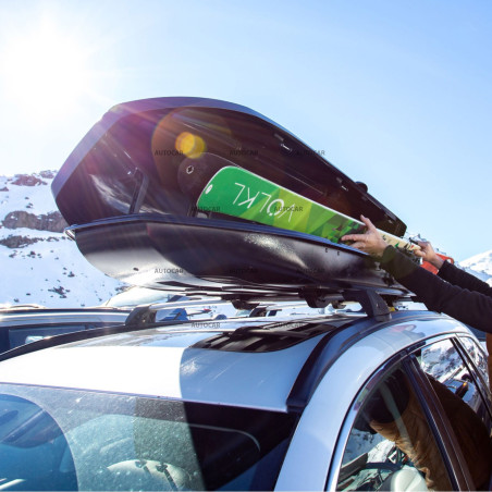 Strešný nosič YAKIMA FlushBar – Dacia Dokker 2012‑ na klasické hagusy