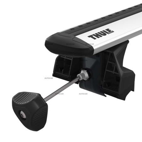 Strešný nosič THULE WingBar Evo – Kia Carens na integrované hagusy