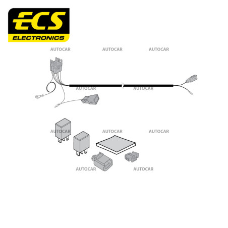 Modul na odpájanie hmlového svetla pre E.C.S. elektroinštaláciu VW287HX
