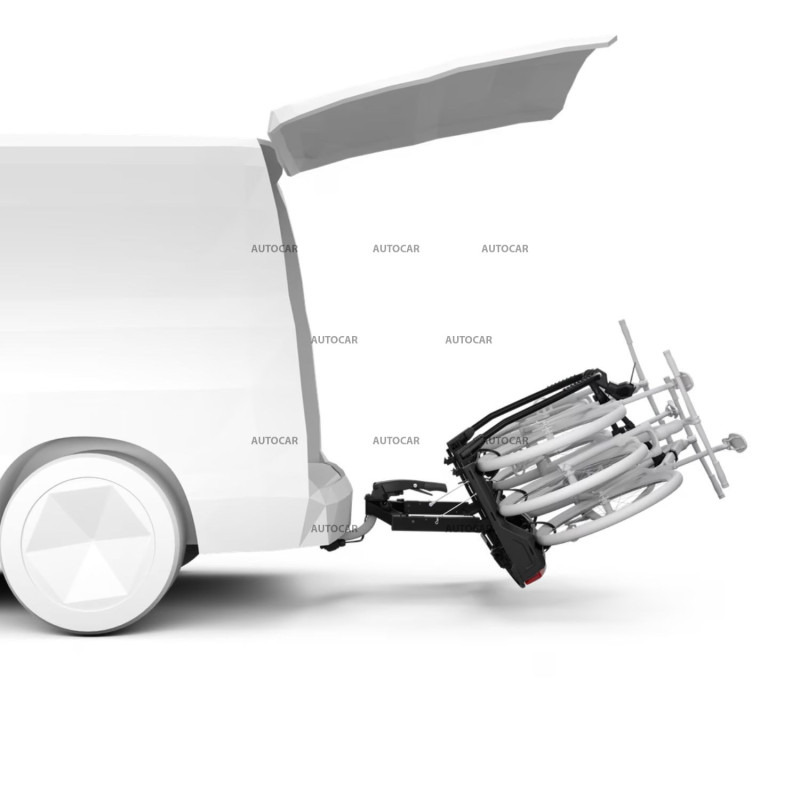 nosič Thule na 3 bicykle