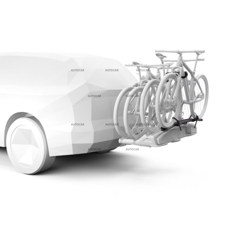 Nosič bicyklov Thule VeloSpace 3 pre 3 bicykle + adaptér