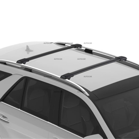 Strešný nosič YAKIMA medzilyžinový (bez presahu) – hliníkový pre Kia Sorento 5dvr SUV (2010-2015) – klasické hagusy