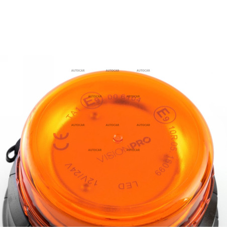 Nabíjateľný LED výstražný maják VISIONPRO EB8321 – magnetický, diaľkové ovládanie